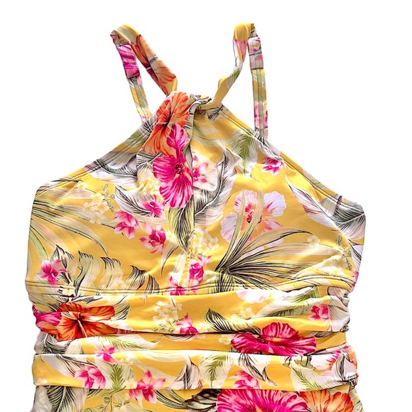 Bleu Rod Beattie Paradise High Neck Keyhole One Piece - Picture 5 of 12